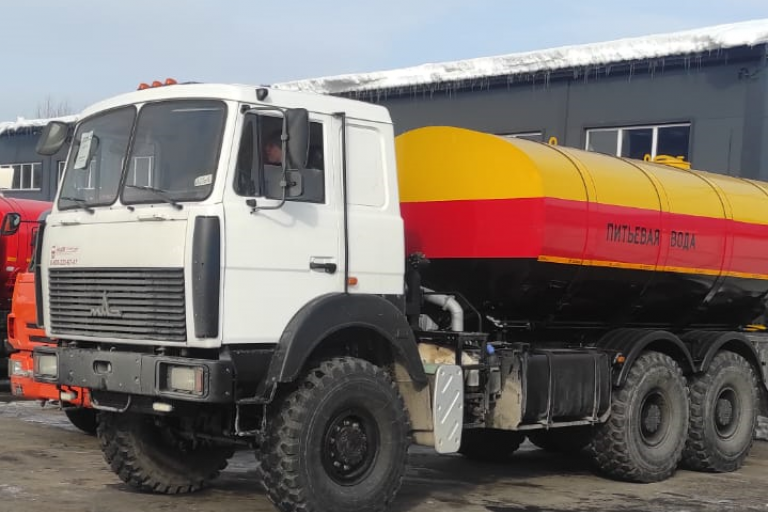 Пищевая автоцистерна АЦПТ-14 на шасси МАЗ6317F9