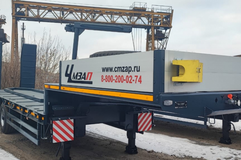 Полуприцеп-тяжеловоз ЧМЗАП-9906.400000.081-К54 (среднерамный, раздвижной)