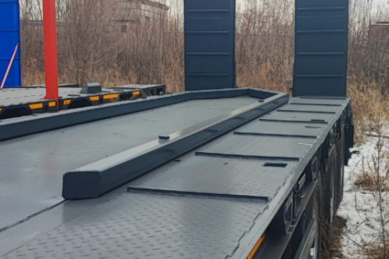 Полуприцеп-тяжеловоз ЧМЗАП-9906.400000.081-К54 (среднерамный, раздвижной)