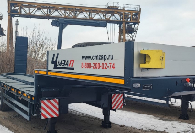 Полуприцеп-тяжеловоз ЧМЗАП-9906.400000.081-К54 (среднерамный, раздвижной)